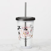Disco Cowgirl Nashville Pink Rodeo | Bachelorette Acryl Drinkbeker (Voorkant)