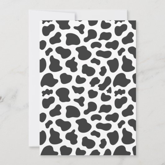 Disco Cowgirl Nashville Pink Rodeo Birthday Party Kaart (Achterkant)