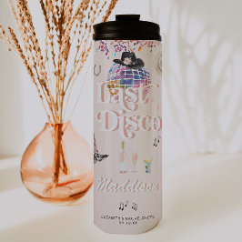 Disco Cowgirl Nashville Roze Rodeo | Bachelorette Thermosbeker
