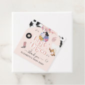 Disco Cowgirl Rodeo | Bachelorette Hartelijk dank Bedankjes Labels (In situ)