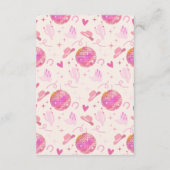 Disco Cowgirl Rodeo Wordt mijn dienstmeisje? Informatiekaartje (Achterkant)