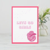 Disco Cowgirl Save The Date (Staand voorkant)