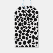 Disco Cowgirl Space Rodeo Party Verjaardagsdouche Cadeaulabel (Achterkant)