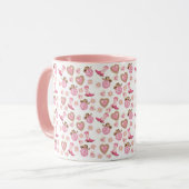 Disco Cowgirl Valentine Two-Tone Mug Mok (Voorkant links)
