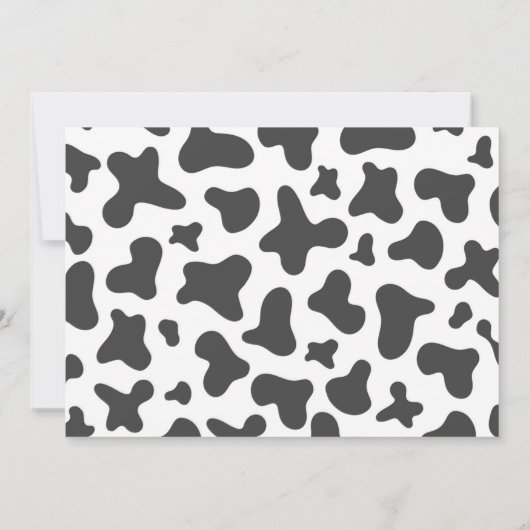 Disco Cowgirl Verjaardagsfoto Dank je kaart (Achterkant)