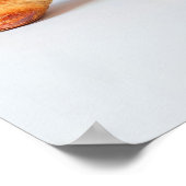 Disco Croissant Print Glitter Croissant Poster Pop (Hoek)