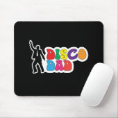 Disco Dad - Funny Vaderdag Muismat (Met muis)