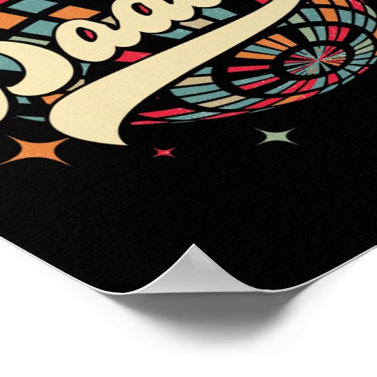 Disco Daddy 60s 70s Mannen partij kostuum vader va Poster (Hoek)