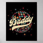 Disco Daddy 60s 70s Mannen partij kostuum vader va Poster (Voorkant)