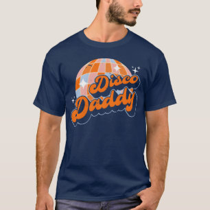 Disco Daddy bijpassende 60s 70s vader vrienden T-shirt