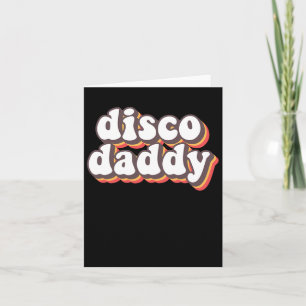 Disco Daddy Groovy Retro Hippie 70s Disco Outfits Kaart