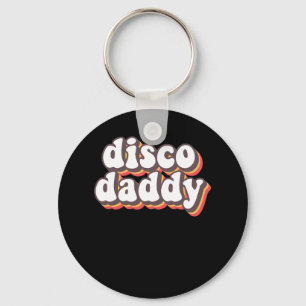 Disco Daddy Groovy Retro Hippie 70s Disco Outfits Sleutelhanger