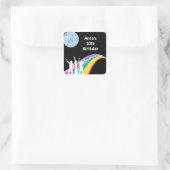 Disco Dance Birthday Party Favor Labels (Tas)