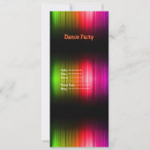 Disco Dance Party Spiegel Ball Kaart (Achterkant)