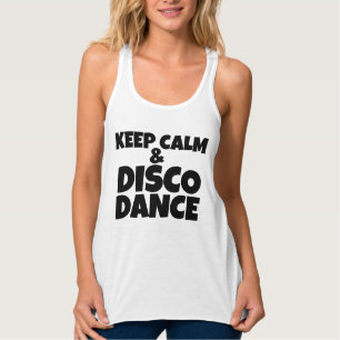 DISCO DANCE T-SHIRTS T - SHIRTS TANKTOPS