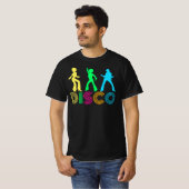 Disco Dancers and Funky 70's Text T-shirt (Voorkant volledig)
