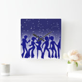 DISCO DANCERS VIERKANTE KLOK (Huis)
