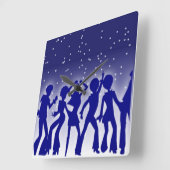 DISCO DANCERS VIERKANTE KLOK (Hoek)