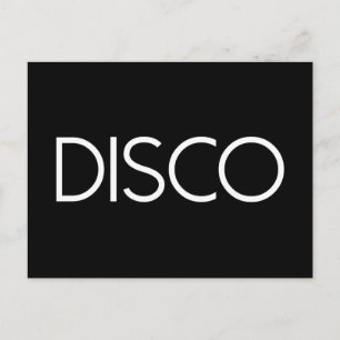 DISCO Dancing Briefkaart