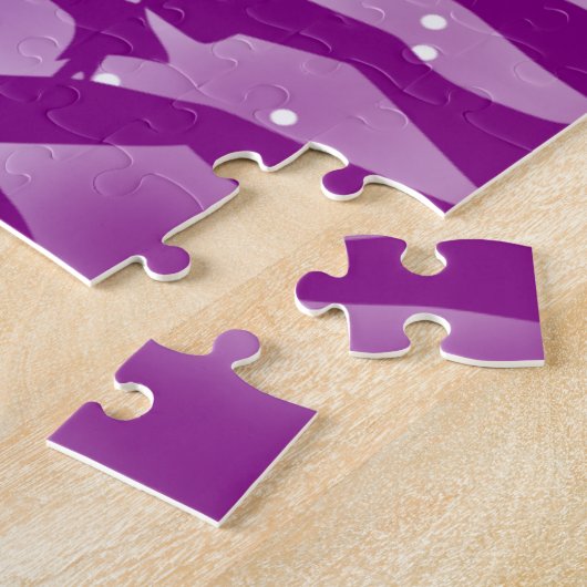 DISCO DANCING JIGSAW PUZZLE 1970 LEGPUZZEL (Zijkant)