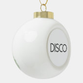 DISCO Dancing Keramische Bal Ornament (Links)