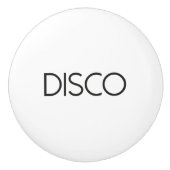 DISCO Dancing Keramische Knop (Voorkant)