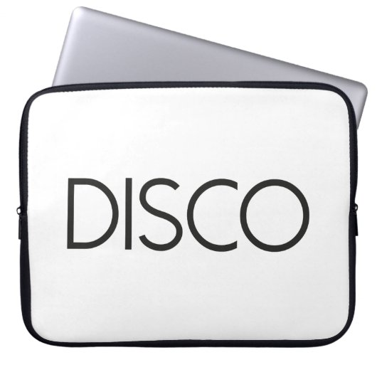 DISCO Dancing Laptop Sleeve (Voorkant)