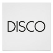 DISCO Dancing Perfect Poster (Voorkant)