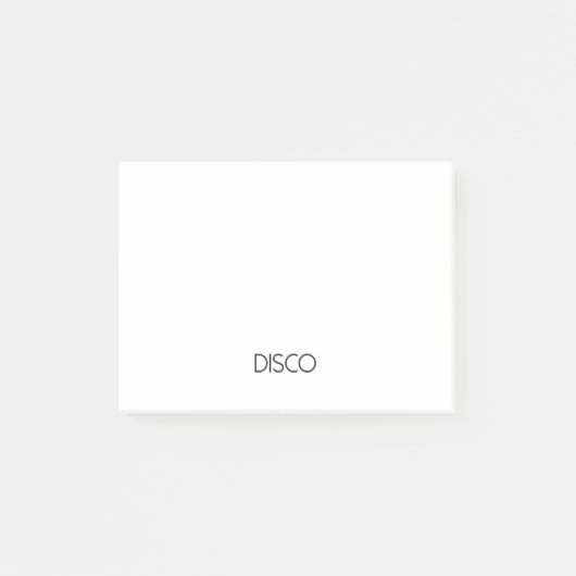 DISCO Dancing Post-it® Notes (Voorkant)