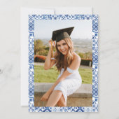 Disco Dancing Queen Afstudeerfeest Kaart (Achterkant)