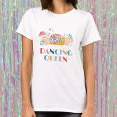 Disco Dancing Queen Snail T-shirt