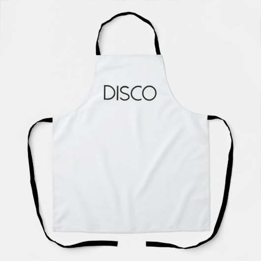 DISCO Dancing Schort (Voorkant)