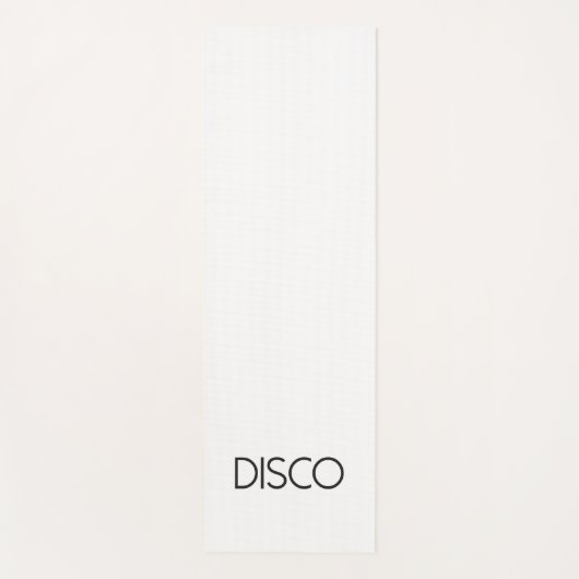 DISCO Dancing Yogamat (Voorkant)