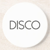 DISCO Dancing Zandsteen Onderzetter (Voorkant)