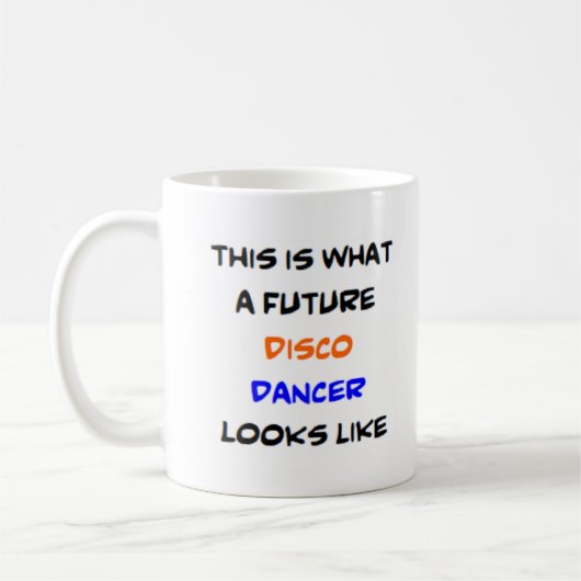 disco daner , toekomst koffiemok (Links)
