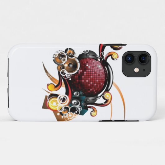 Disco dans Case-Mate iPhone case (Achterkant (horizontaal))
