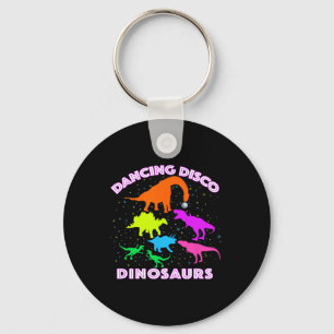 Disco Dansende Dinosauriërs Bewijzen Uitstekende L Sleutelhanger