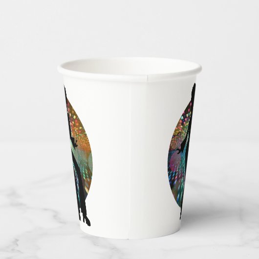 Disco-danser Papieren Bekers (Rechts)