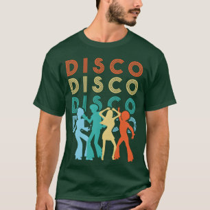 Disco-dansers dansen jaren 70 70s muziek zeventig t-shirt