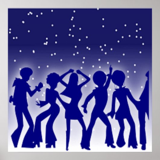 DISCO DANSERS POSTER (Voorkant)