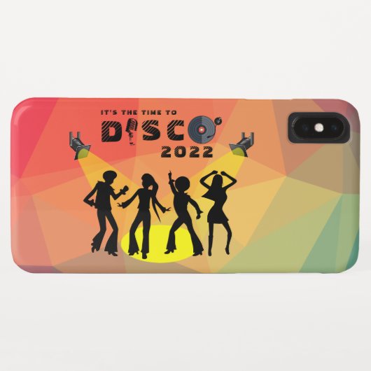 Disco-dansvloer retro multicolor viering Case-Mate iPhone case (Achterkant (horizontaal))