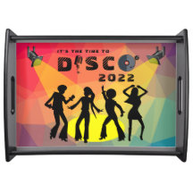 Disco-dansvloer retro multicolor viering