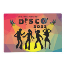 Disco dansvloer retro multikleurige viering 