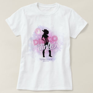 Disco Darlin' Bachelorette Team Bruid ID928  T-shirt