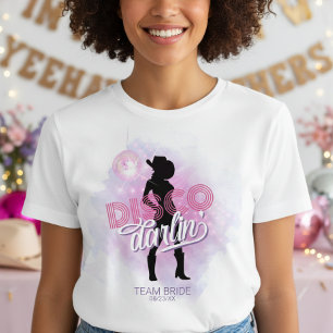 Disco Darlin' Bruidsmeisjes Team Bruid ID928  T-shirt