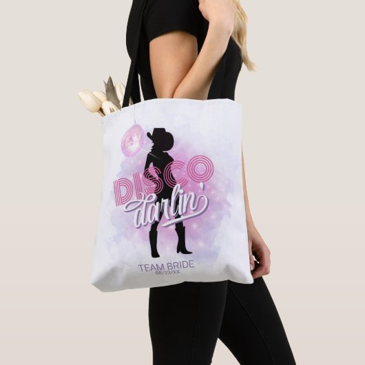 Disco Darlin' Bruidsmeisjes Team Bruid ID928  Tote Bag (Dichtbij)