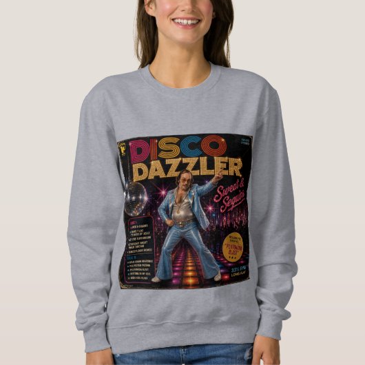 Disco Dazzler Album Trui (Voorkant)