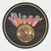 Disco de Night Away Sticker (Voorkant)