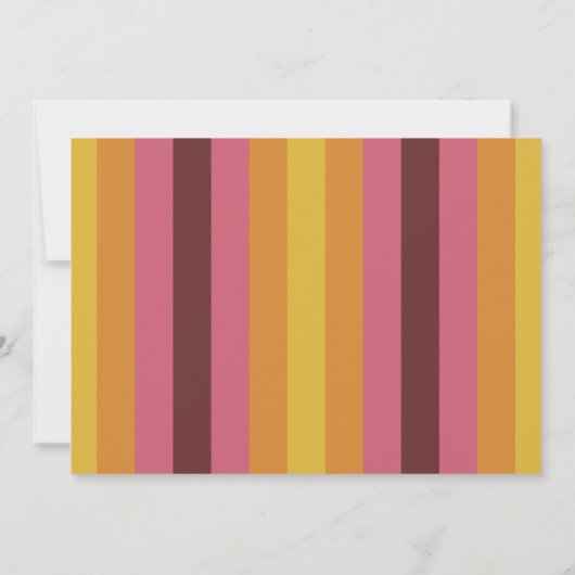 Disco Diva 70s Disco uitnodiging (Achterkant)