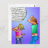 Disco Divas Briefkaart (Voorkant / Achterkant)